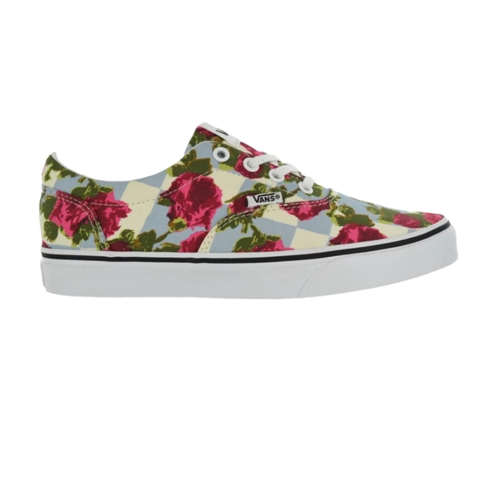 Vans Doheny Checker Floral Sneakers,  NEW in box, size women's 11